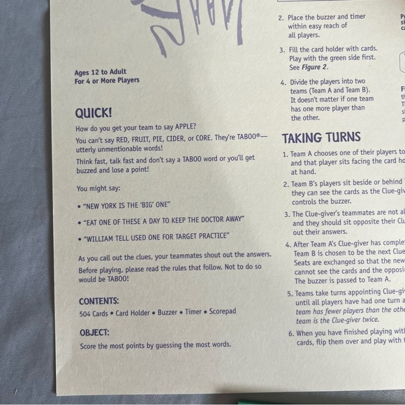 Hasbro Taboo Game - Picture 9 of 9